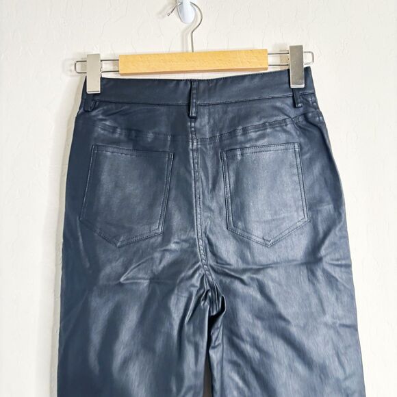 Petal Pup High Waist Vegan Leather Pants - Picture 7 of 7